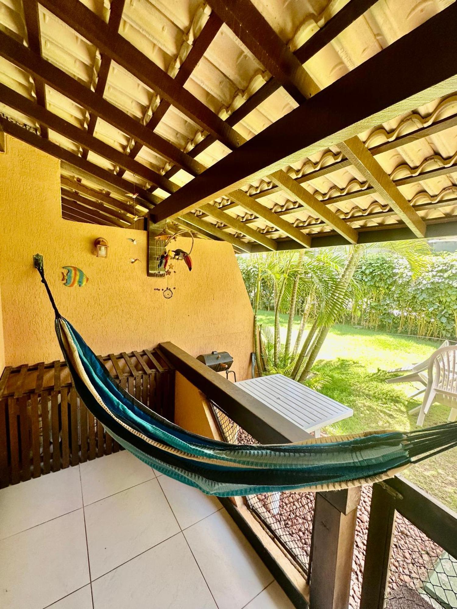 Flat Guarajuba 4 Quartos Terreo A Beira Mar - Pe Na Areia - Governanca Com Arrumadeira E Wi Fi Inclusos Camassari Esterno foto