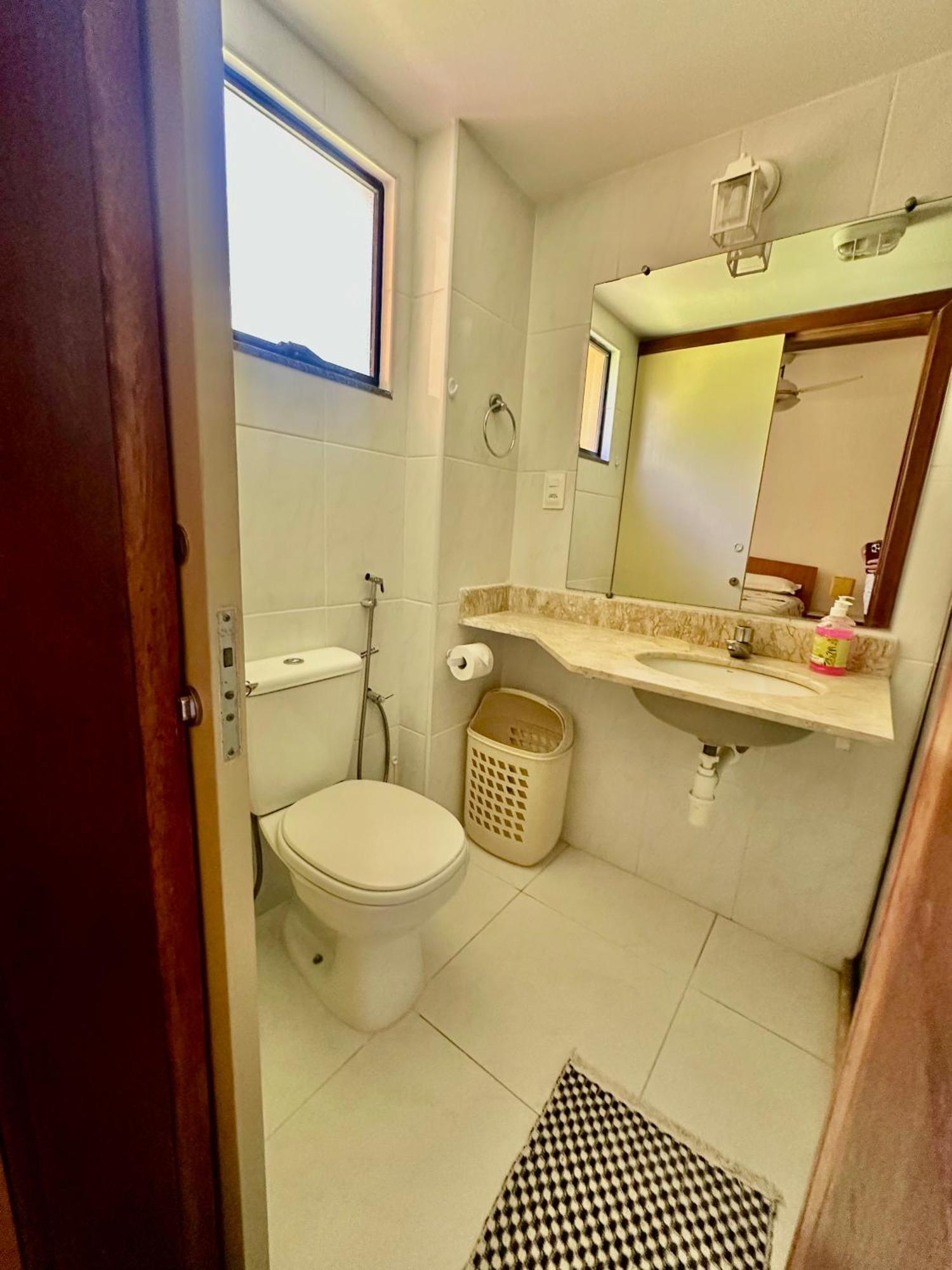 Flat Guarajuba 4 Quartos Terreo A Beira Mar - Pe Na Areia - Governanca Com Arrumadeira E Wi Fi Inclusos Camassari Esterno foto